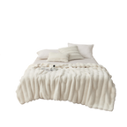 Faux Fur Double-Sided Anti-Static Cushion Blanket