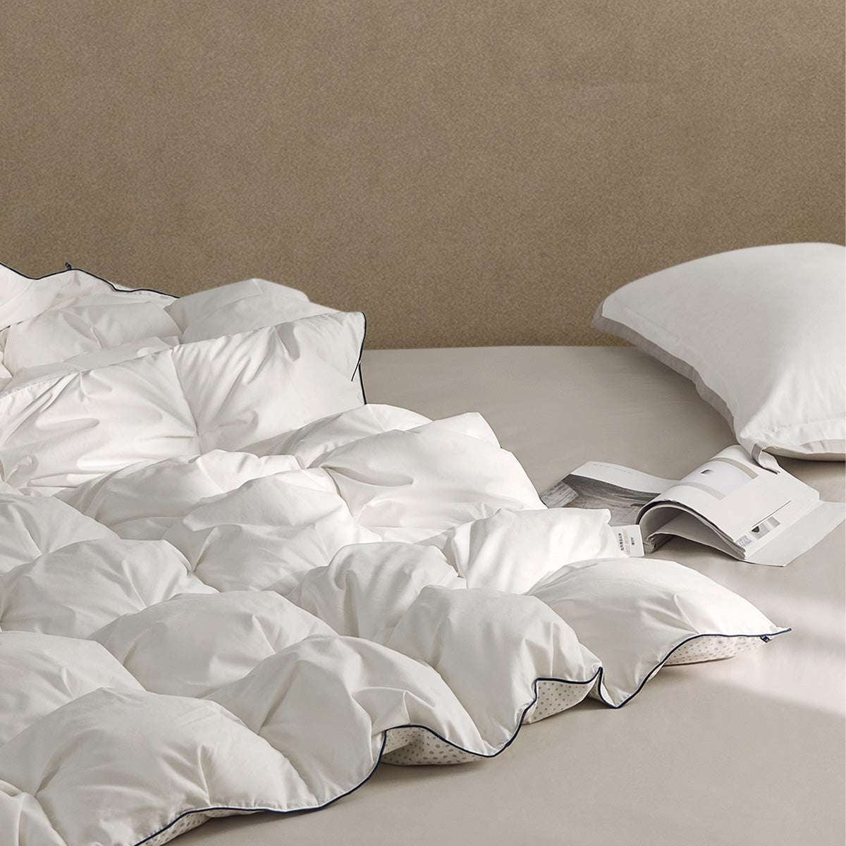 95% White Goose Down Year-round Comfort Duvet