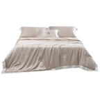 Cooling Lyocell Silk-Filled Duvet — 3.5 TOG