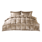 95% Polish White Goose Down Luxury Jacquard Heavy-Weight Quilt