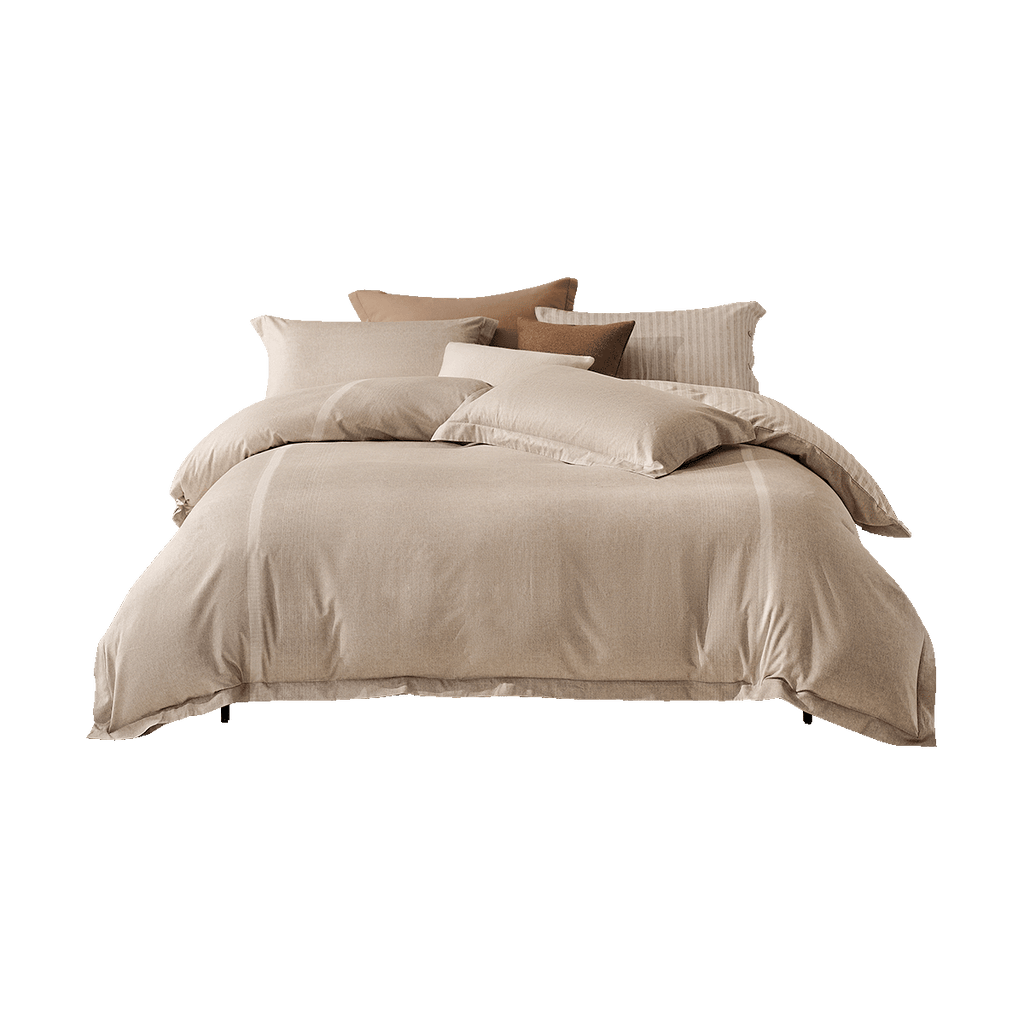 U-Zip Cotton Duvet Cover