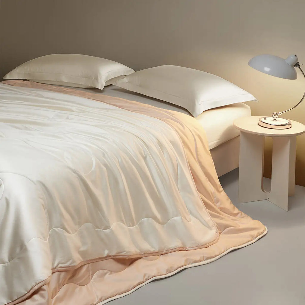 Traceable Silk-Filled Cotton Cover Embroidered duvet